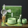 Japanese Ceramic Matcha Bowl Set (9-Piece)