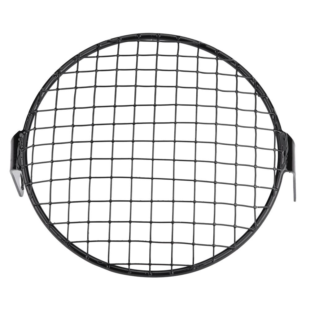 6,5-дюймовый Универсальный Винтажный Защитник Фары Мотоцикла Ретро Решетка Защитная Крышка Лампы Чоппер Кафе-Рейсер Запчасти для Мотоцикла
