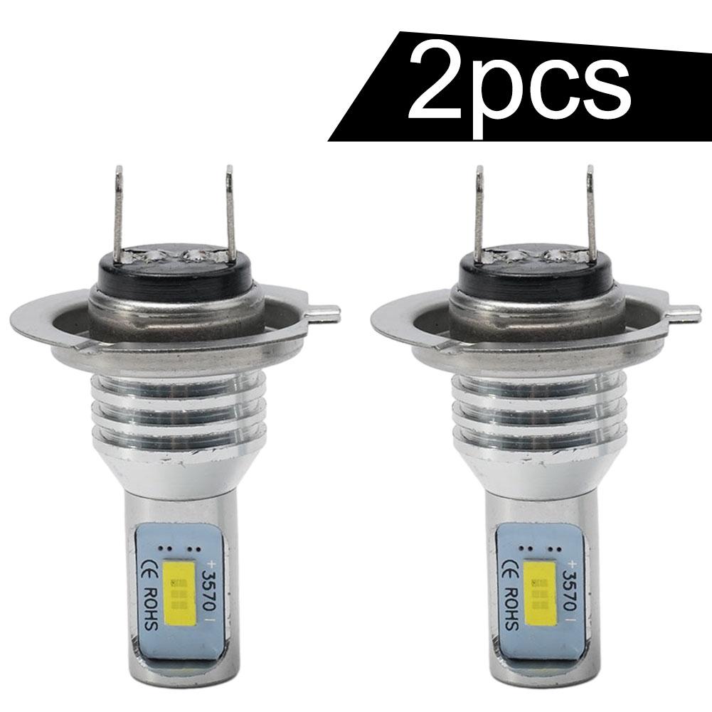 Dustproof LED Headlights Super Bright Parts Set Car Auto 2Pcs H7 8000LM