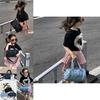 Stylish Childrens Bag 2024 Simple Fashionable Tote Shoulder Bag For Kids Unisex