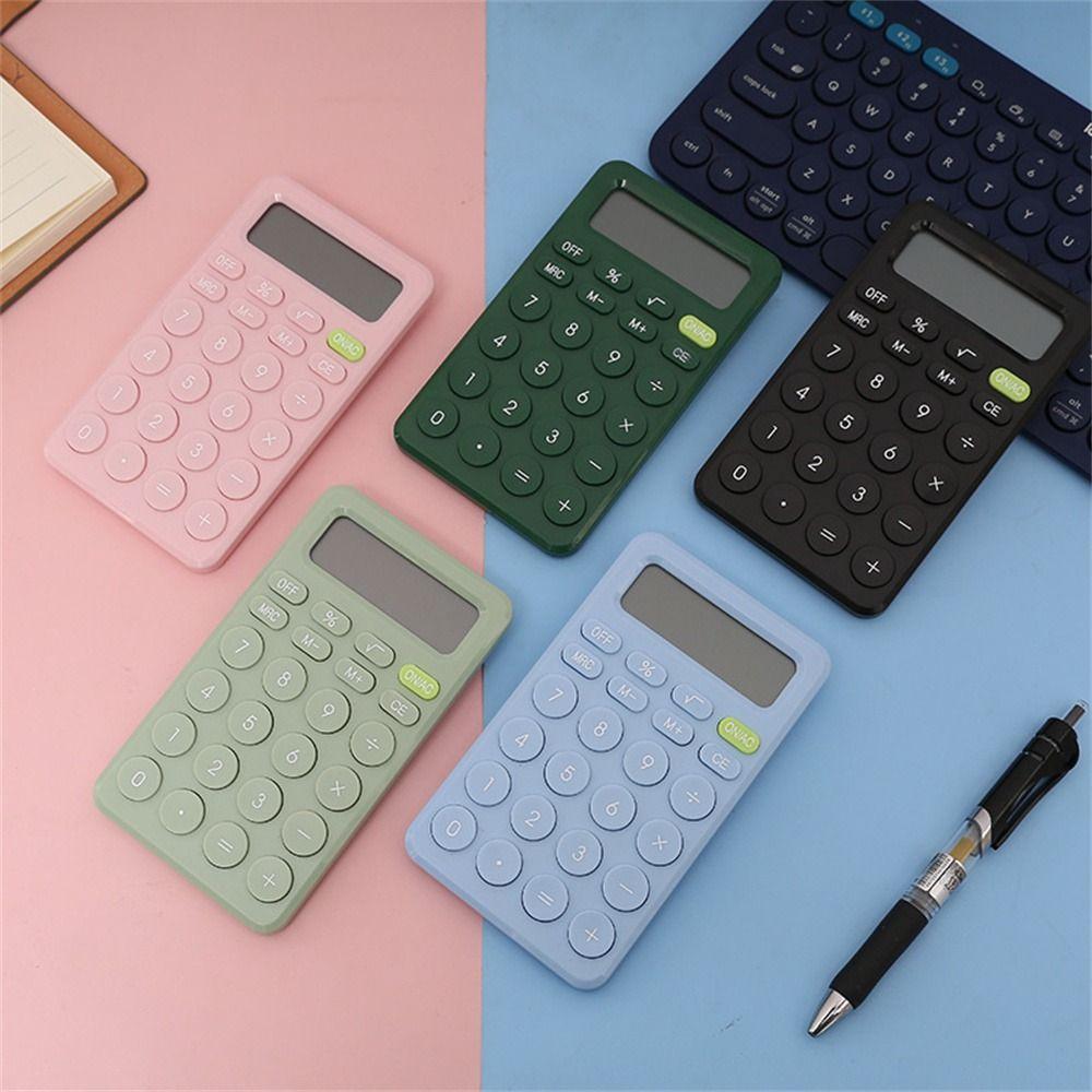 Stationery Big Button Mini Small Calculator Math Calculator Electronic Calculator Pocket Calculator