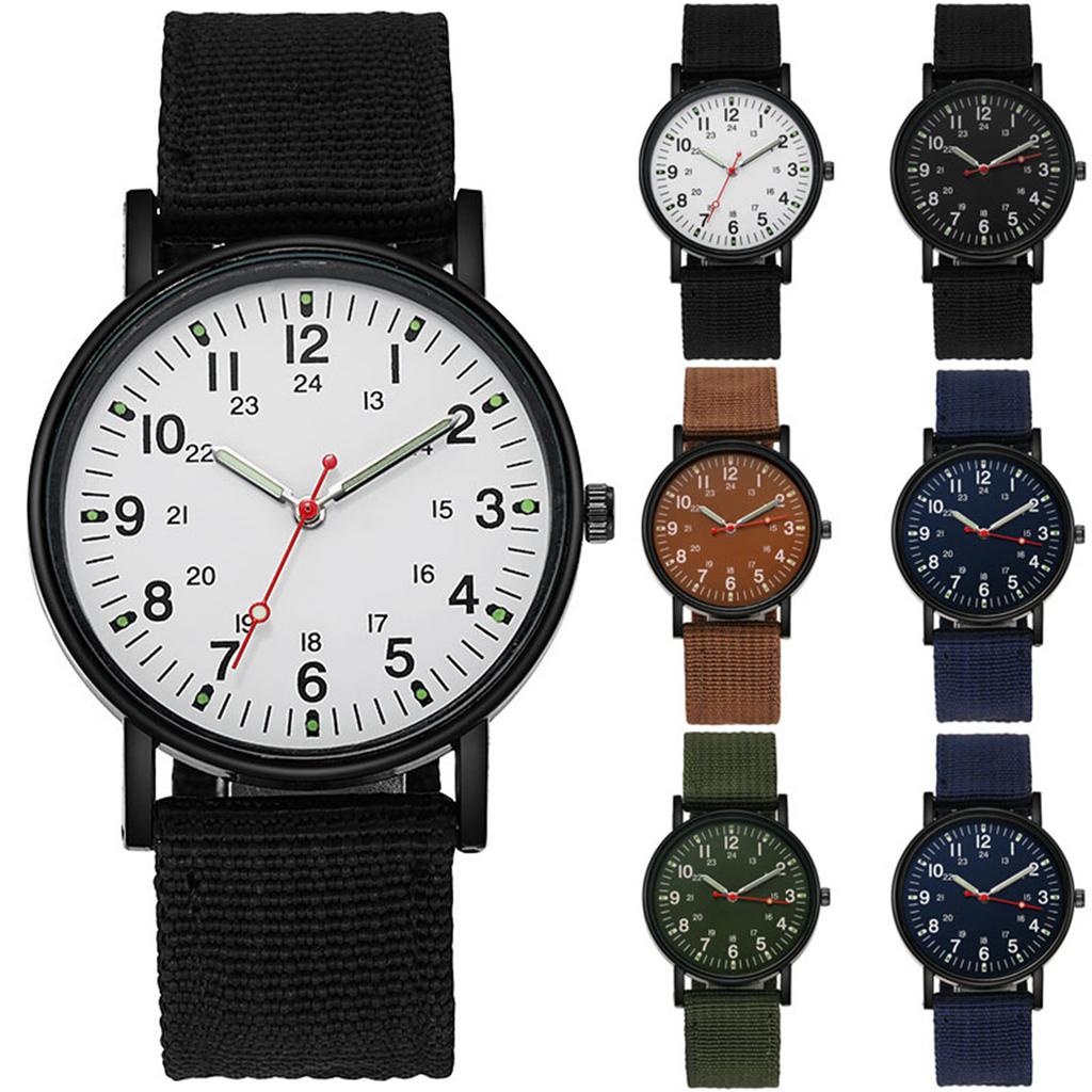 Men's Waterproof Luminous Running Alarm Clock Watch