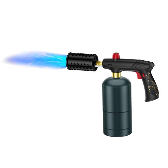 Мощная пропановая горелка, кухонная горелка для угля с предохранительной блокировкой, многофункциональная шеф-поварская паяльная лампа, кухонные гаджеты для гриля, су-вид, барбекю