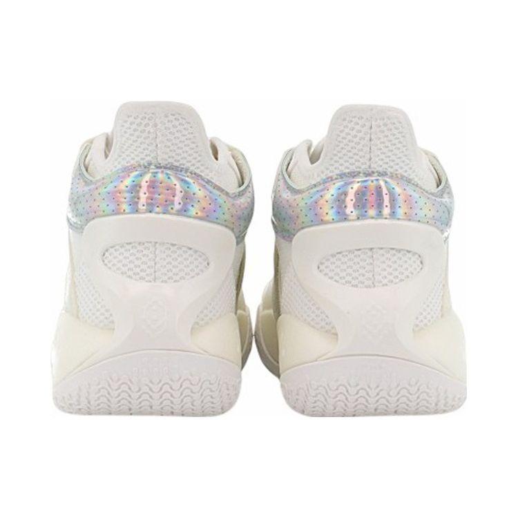 Баскетбольные кроссовки Li Ning Sonic 9, удобные, универсальные, амортизирующие, нескользящие, прочные, с поддержкой, средней высоты, мужские, белые ABAR011-7