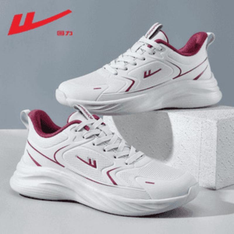 Women's Shoes Spring and Autumn Leather Waterproof Sports Shoes Women's Casual Travel Shoes Non-slip Soft-soled Running Shoes