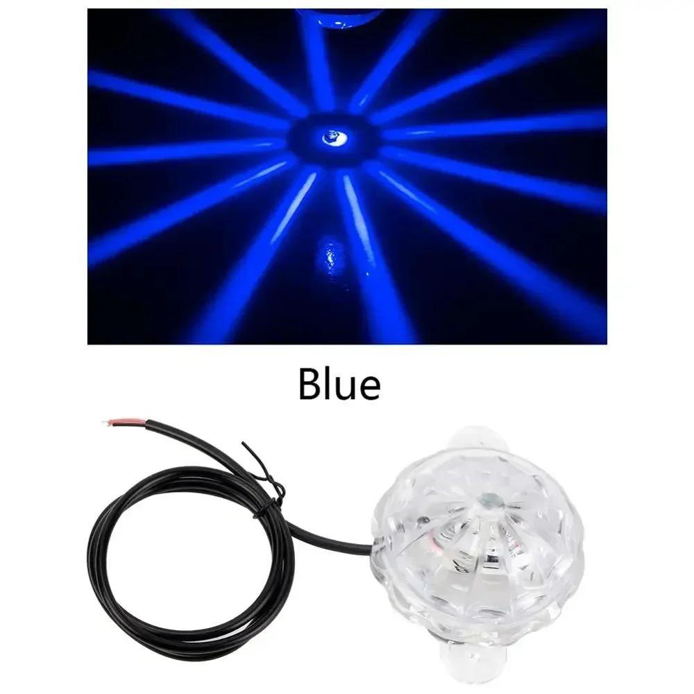 Светодиодный фонарь для шасси мотоцикла RGB, вспышка, стробоскоп, декоративный светильник для мотоцикла, универсальный светильник для мотоцикла 12 В