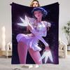 Huntrix Blankets K Pop Demon Hunters Rumi Zoey Mira Soft Warm Throw Blanket Kids Living Room Couch Sofa Bed Christmas Giftsmas