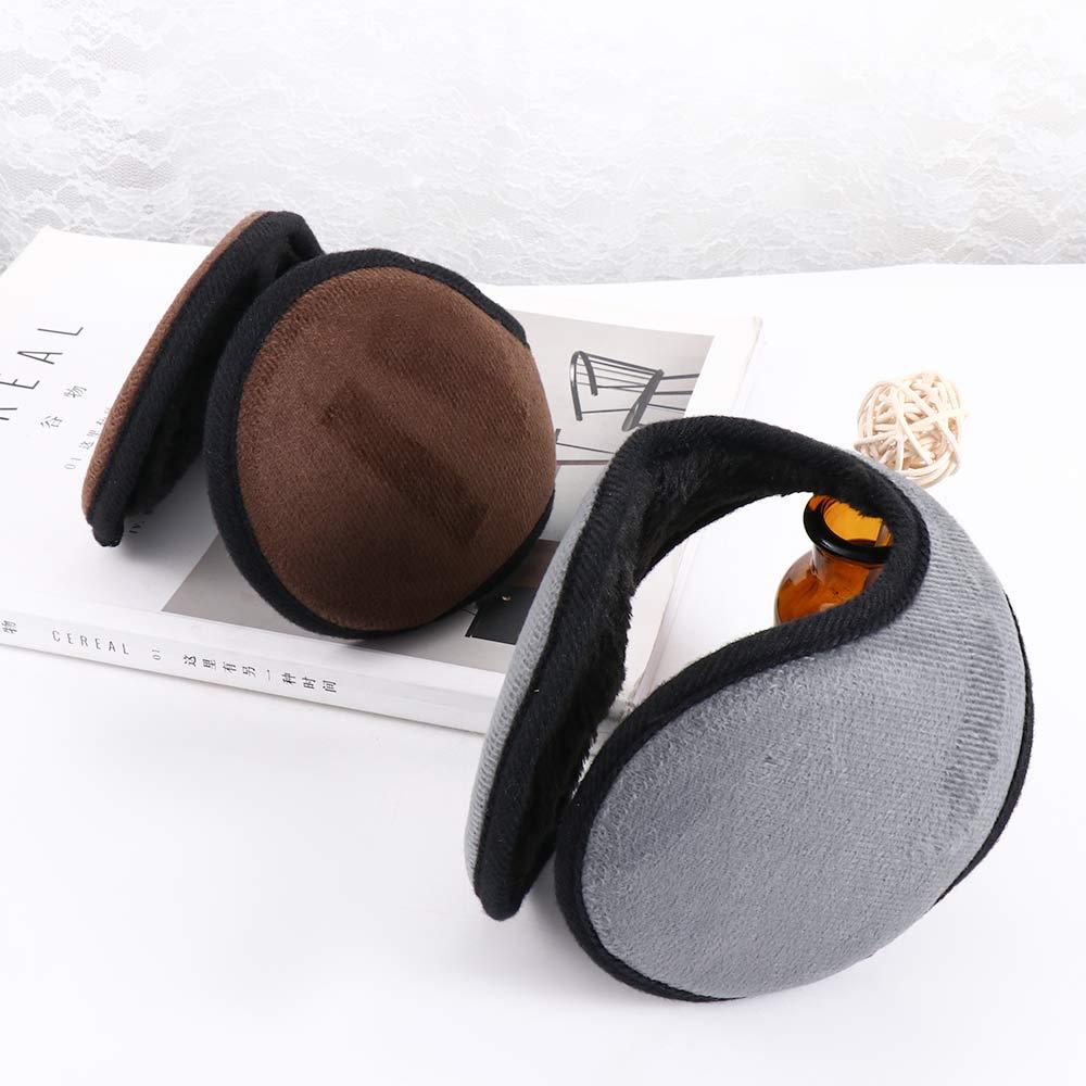 For Male Keep Warmer Solid Color For Female Thicken Plush Earmuffs Earcap Ear Cover Ear Warmers