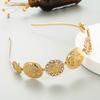 Women Korea Zinc Zinc Alloy Girls Baroque Style Head Portrait Headband Hair Accessories  Hair Hoop