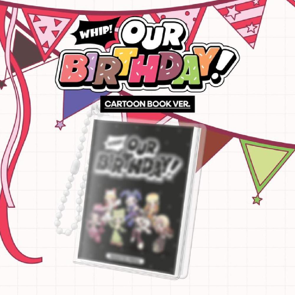 Предзаказ Our Birthday 1-й сингл-альбом Our Birthday Мультяшная книга, версия. и почта