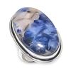 Sodalite Gemstone 925 Sterling Silver Jewelry Ring Size 6