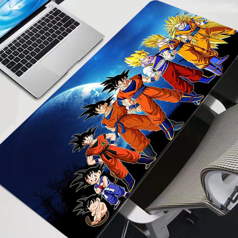 Dragon Ball Mouse Pad durable Large PC Computer Gamer Kawaii Gaming Accessories Mousepad Keyboard Desk Mat Carpet Table