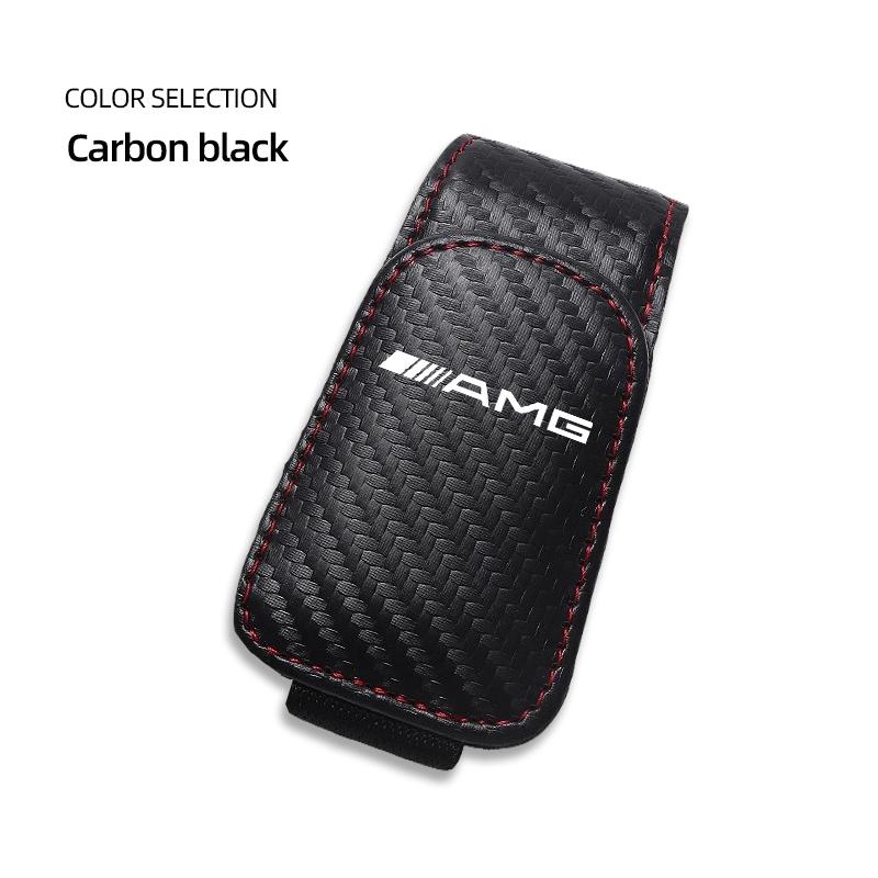 Car Sun Visor Leather Glasses Clip Magnetic Sunglasses Holder For Mercedes Benz AMG W223 W213 W206 W464 W247 W167 W166 W222 W205 NM7