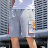 Summer Men Cargo Shorts Men's Multi-pocket Quick-drying Shorts Breathable Straight Five-point Pants Streetwear