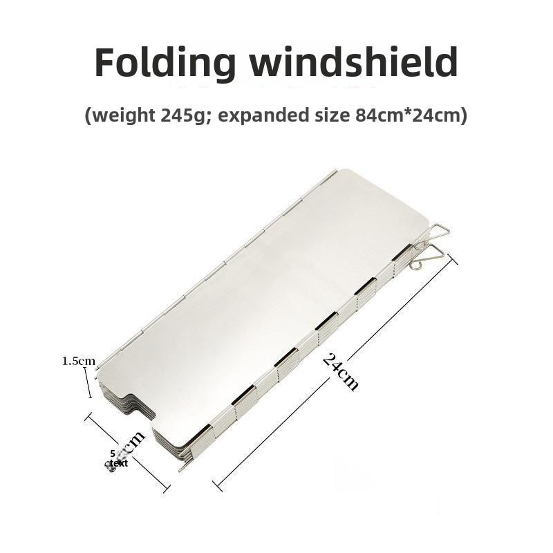 Windproof Burner Screen Guard 8/10 Plates Air Baffle Gas Stove Wind Shield  Cookware Supplies