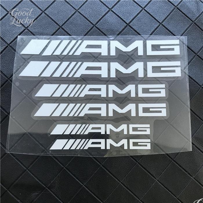 YDC4 Fashion 6pcs Car Styling Dustproof Stickers For Mercedes Benz AMG A C E R M class CLA GLA W204 W210 W124 W205 W203 Auto Goods