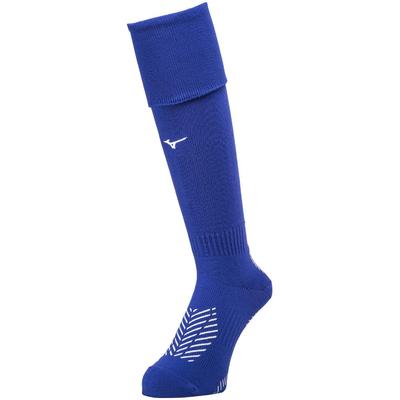 Mizuno Футбольная форма Zero Glide Длинные гетры P2MX2501 Лазурно-синий см 25.0-27.0