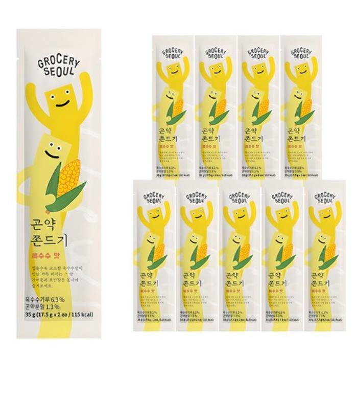 Grocery Seoul Konjac Jelly Snack 35g – Corn & Churros Flavors