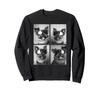 Cute Yorkshire Terrier with Snow Goggles Funny Winter Dog Sweatshirt -