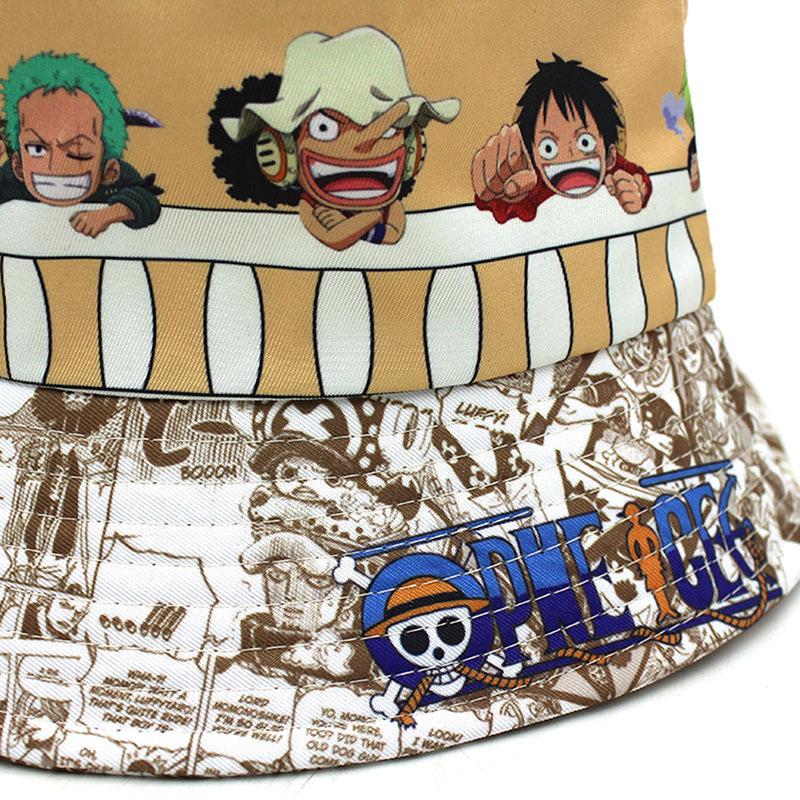 Аниме One Piece Печать Рыбацкая шляпа Взрослая Уличная Мужская и Женская Солнц H