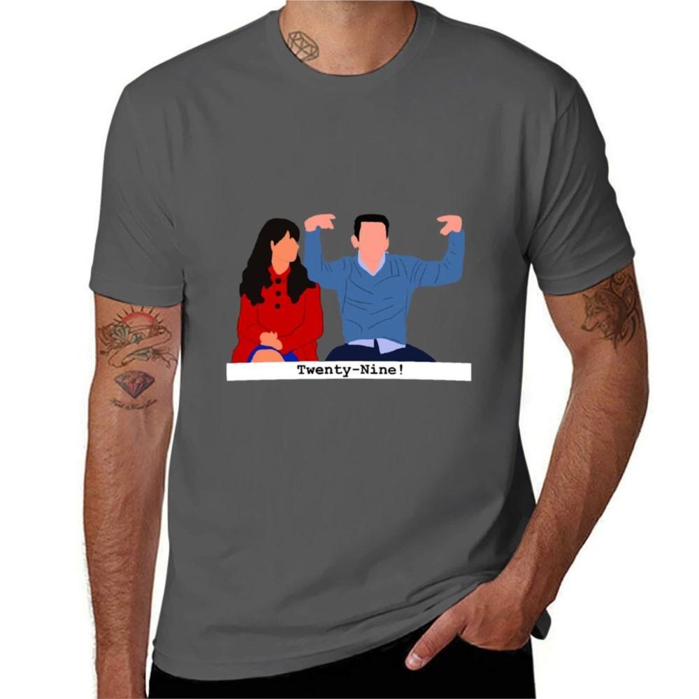 New Girl 29 Scene Tshirt Short sleeve tee tops t shirts for men pack