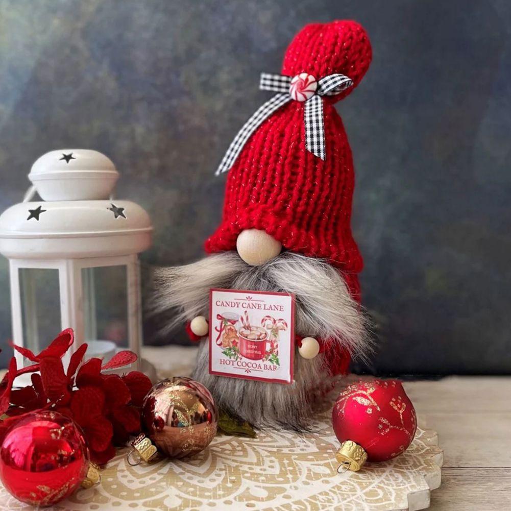 Knitted Gnomes 1pc/pcs Faceless Dolls Handmade Cute Home Decorations