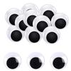 Moving Eyeball Stickers 50mm Set of 20 Large Doll Eyes Doll Eyes Doll Eyes Amigurumi Eyes Moving Eyes Black Eyes Paste Type Handicrafts DIY Materials
