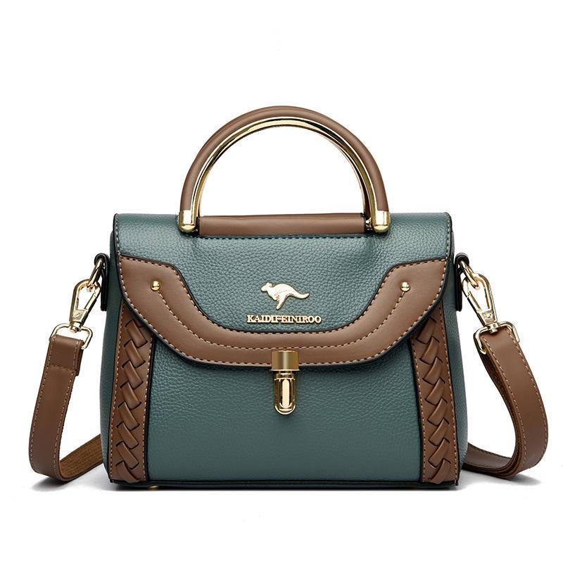 Сумка через плечо женская сумка через плечо женская маленькая квадратная сумка плетеная цветная сумка