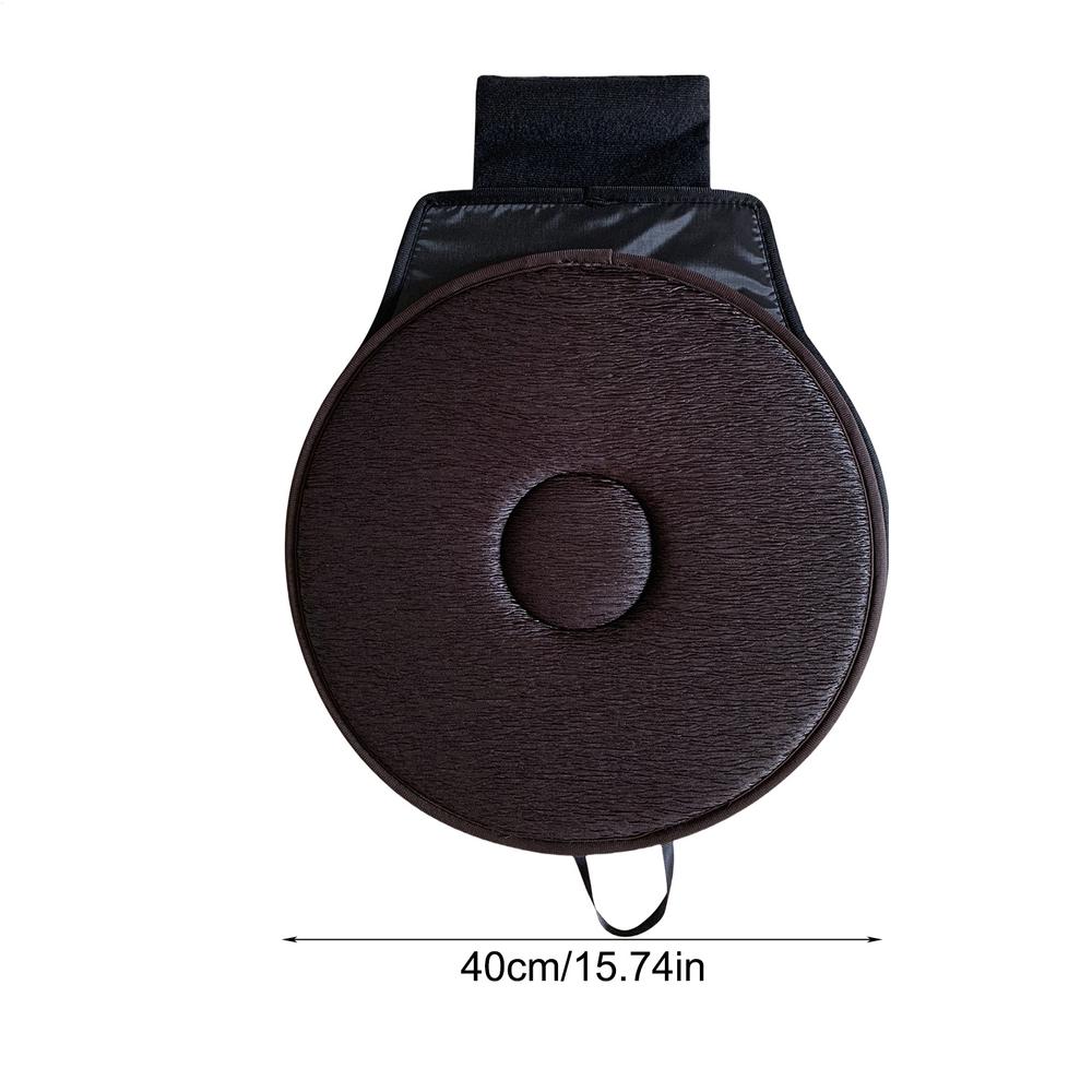 Подушка для сиденья автомобиля для пожилых людей с вращением на 360 градусов, портативная автоматическая поворотная подушка для сиденья, удобный коврик для сиденья автомобиля, универсальный для интерьера автомобиля