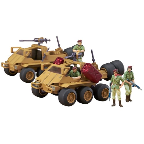 COMBAT ARMORS MAX06 Fang of the Sun Dougram 1/72 Scale Bromley JRS Native Dancer Commander Type & Missile Pod Type