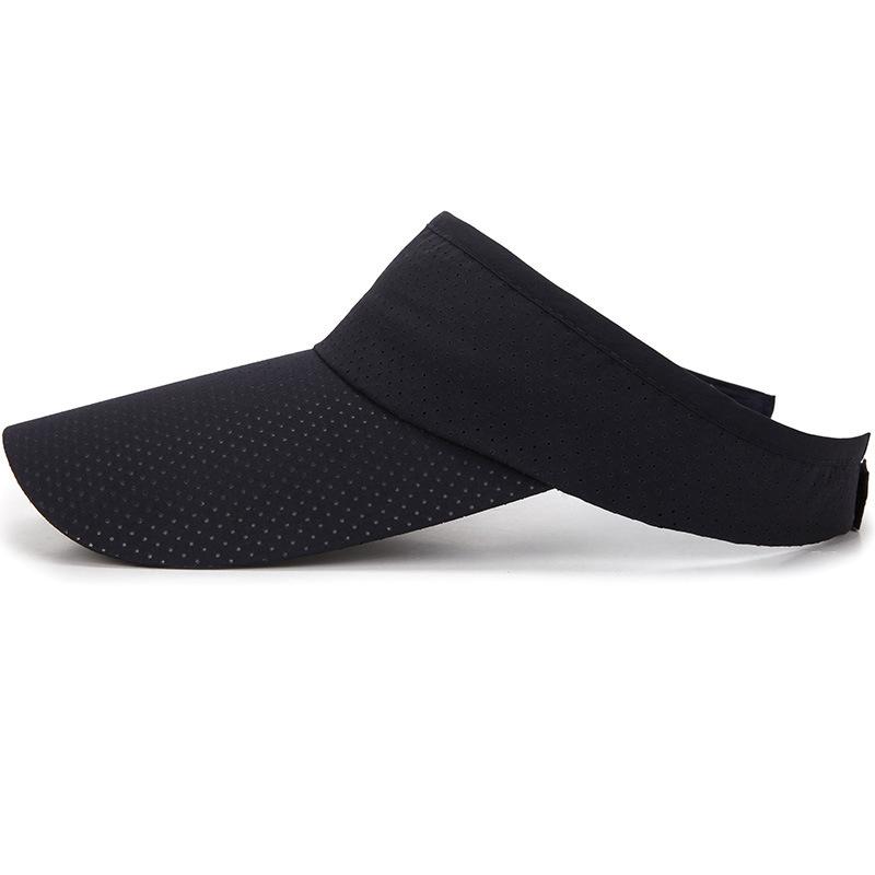 Summer Big Brim Sun Hat Outdoor Men and Women Sports Sunshade Baseball Cap Fixed Light Plate Empty Top Hat