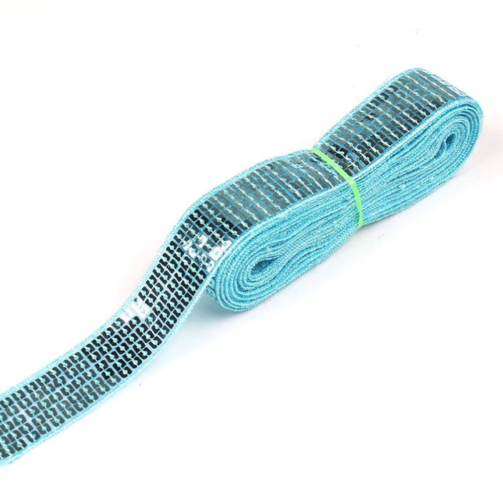 20 ярдов блестящей ленты с пайетками, бисерной кружевной отделкой, пайетками, швейной тканью для пэчворка, аппликации, рукоделия, украшения свадебного платья