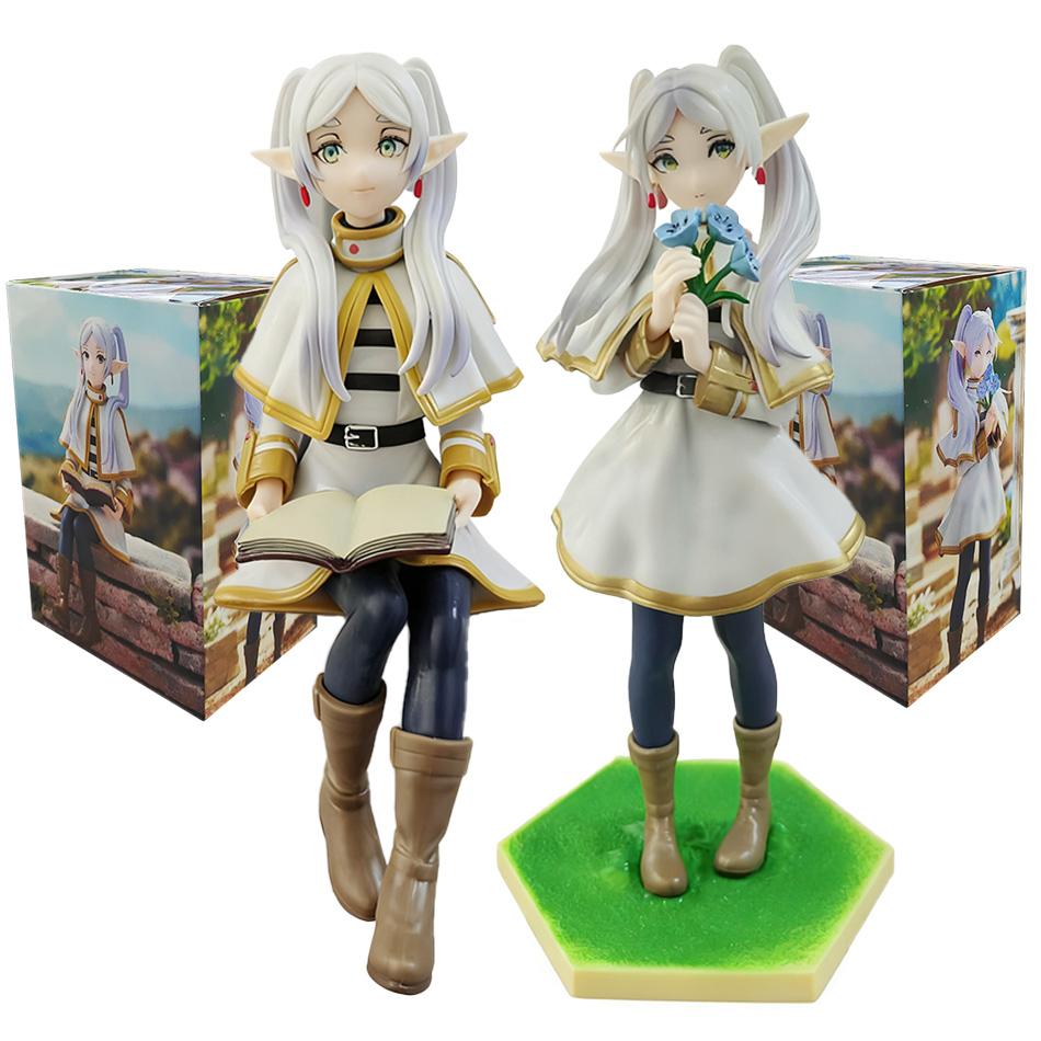 In stock Frieren: Beyond Journey's End Anime Figure Action Figure Luminasta Frieren Figurine Collection Model Christmas gift
