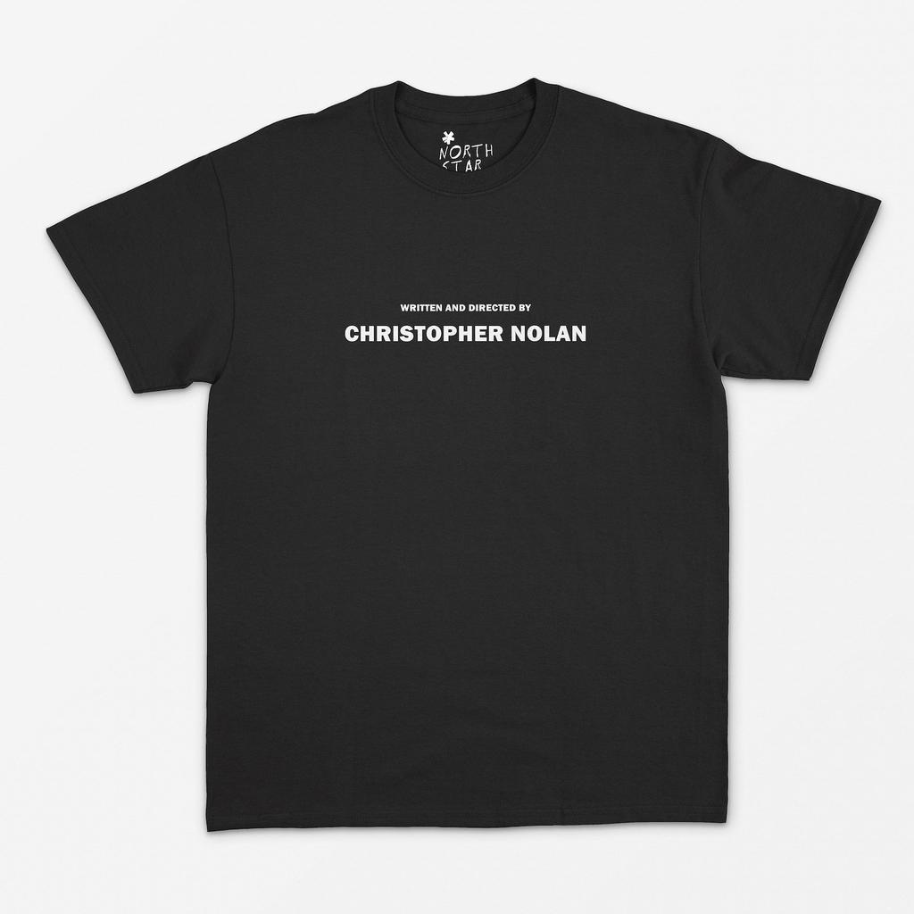 Directed By Christopher Nolan T Shirt - Movie T Shirt / Film Fan Gift / Cinema / Vintage Style / Sci-Fi Shirt