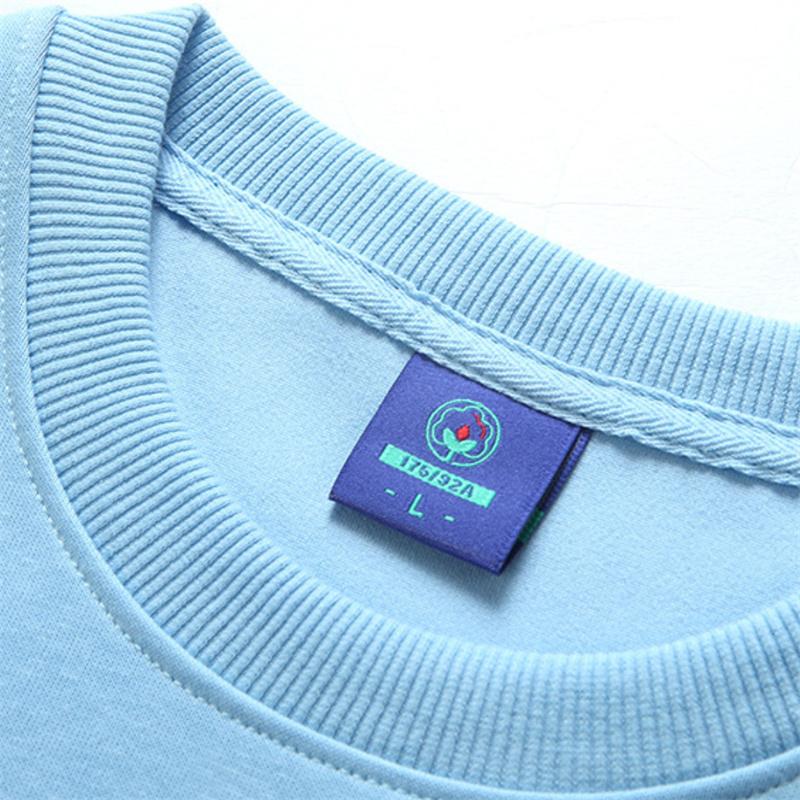 Мужская толстовка с круглым вырезом и узором RY, модная повседневная толстовка с длинным рукавом большого размера