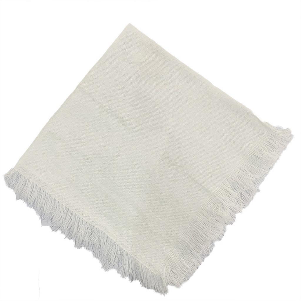 Popular Rural Headwrap for Adult Unisex Fashion Solid Color Furry Trim Headcover Breathable Thin Bandanas for All Age