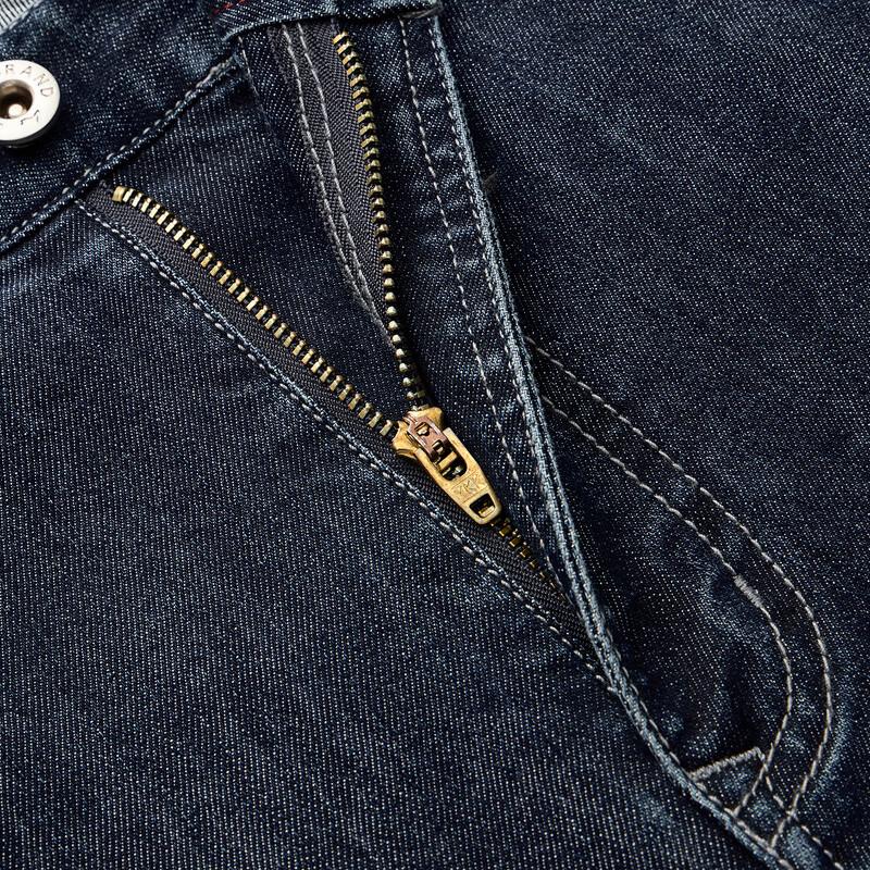 Мужские джинсы прямого кроя Qipai из лайкры с охлаждающим эффектом