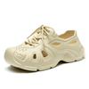 Модные мужские и женские туфли для сада Hole Garden Shoes, дизайнерские пляжные толстые туфли-брюки, сандалии унисекс, нескользящие тапочки на шнуровке, летние сандалии Hole