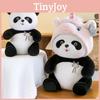 Transform Panda Unicorn Plush Toy Cute Cartoon Flower Children Gift Birthday