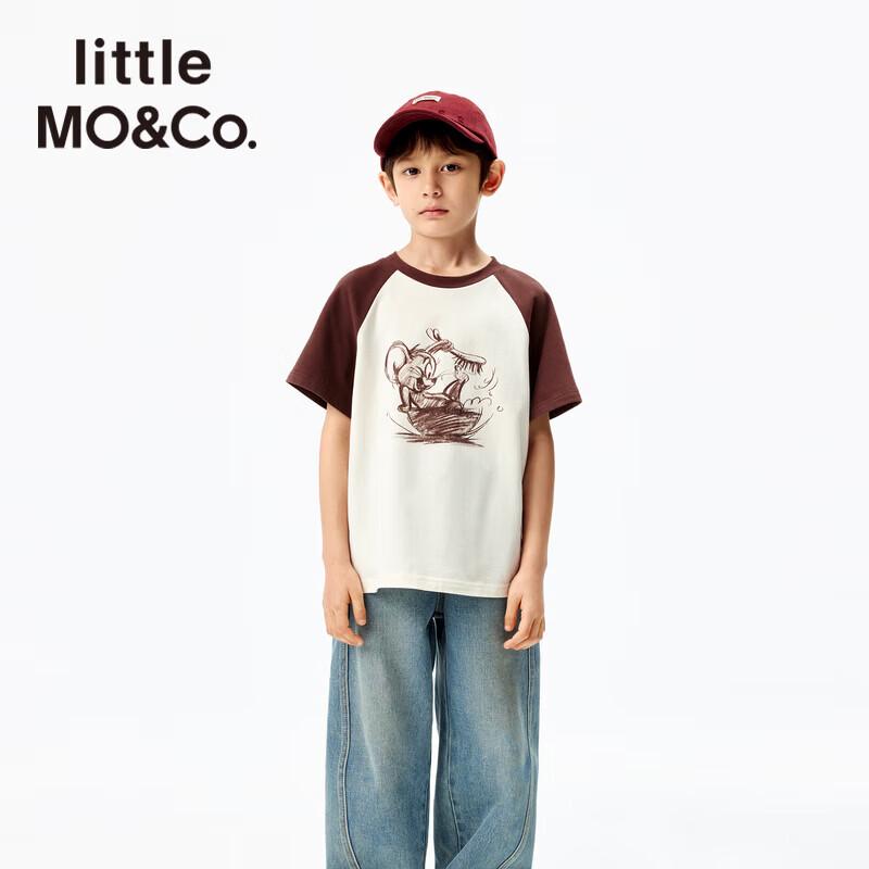 little MO&Co. Tom and Jerry Kids' Anti-Bacterial Cotton Short-Sleeve T-Shirt