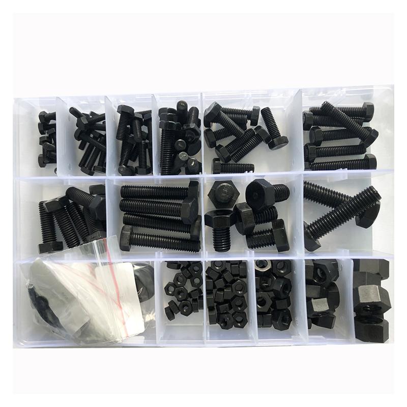 External Hex Bolt M4 M5 M6 M8 M10 White Nylon Hexagonal Head Screw Nut Washer Threaded Hex Head Screw Plastic Insulated Screw