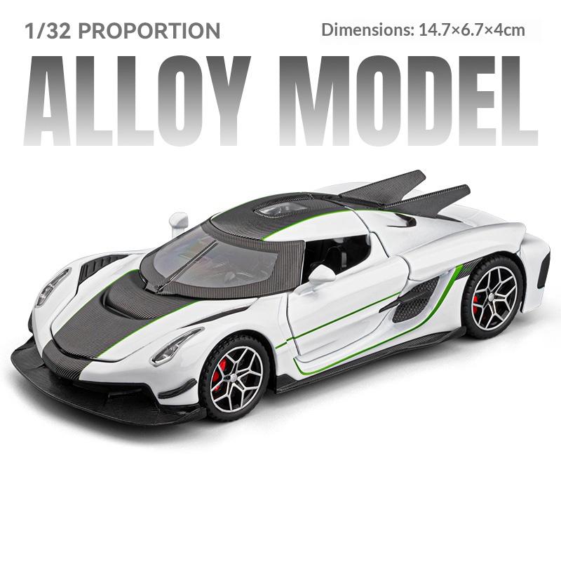 1:32 Koenigsegg jesko модель автомобиля детская сплав спортивный автомобиль игрушечная машина коллекция украшения подарок мальчику