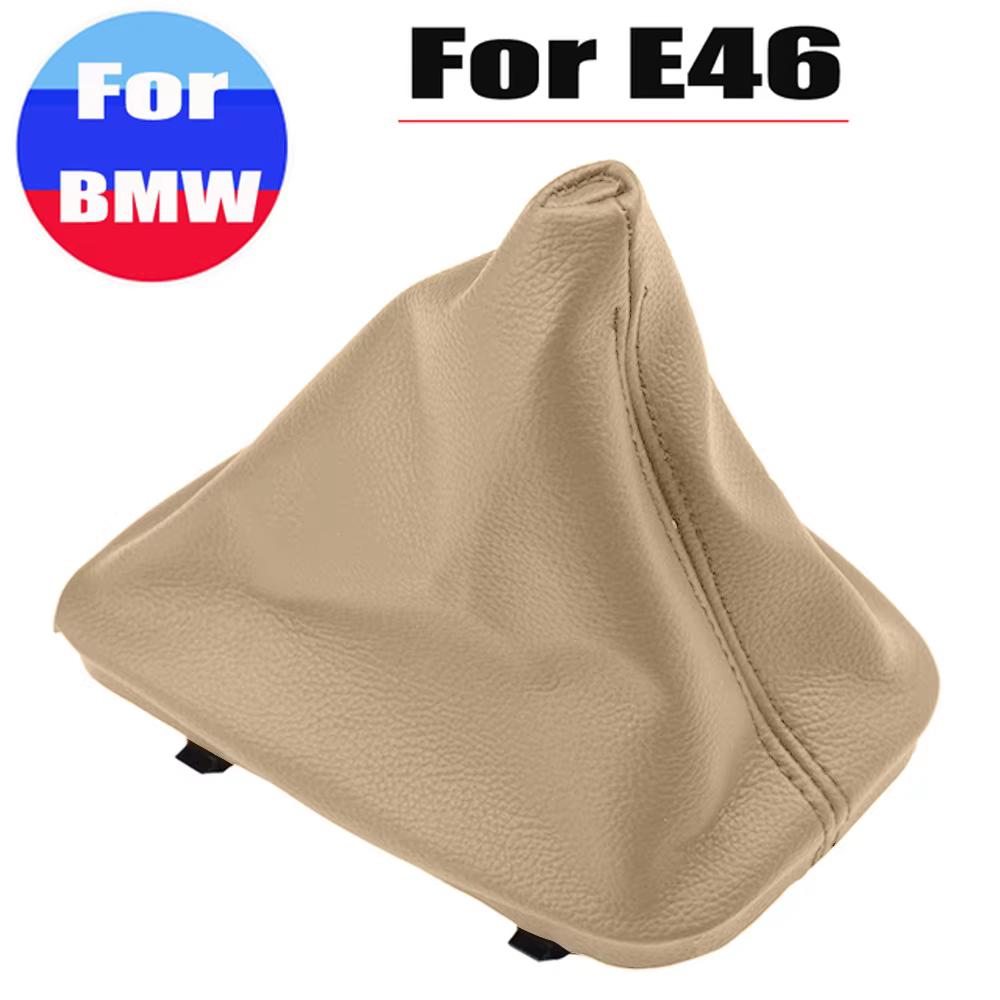 Ручка рычага переключения передач с чехлом Подходит для BMW E30 E39 E46 E87 E90 E91 E92 E93 С чехлом-пыльником Из натуральной кожи Чехол-пыльник