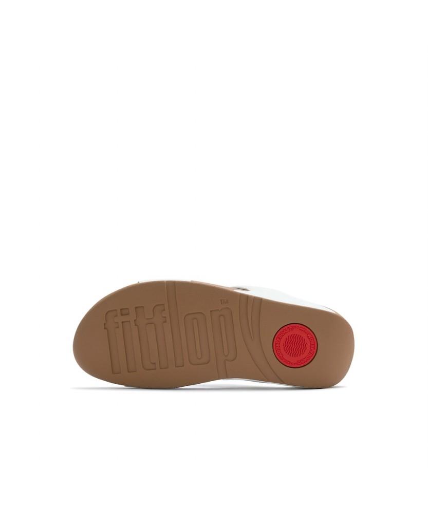 Fitflop Женские шлепанцы Lulu из кожи Urban White (Ft64K2D121)