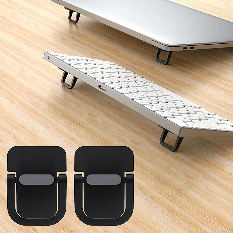 1 пара мини-ножек для Macbook Pro Huawei Xiaomi, алюминиевая основа для ноутбука, инструменты для поддержки подставки для ноутбука, радиатор для держателя клавиатуры