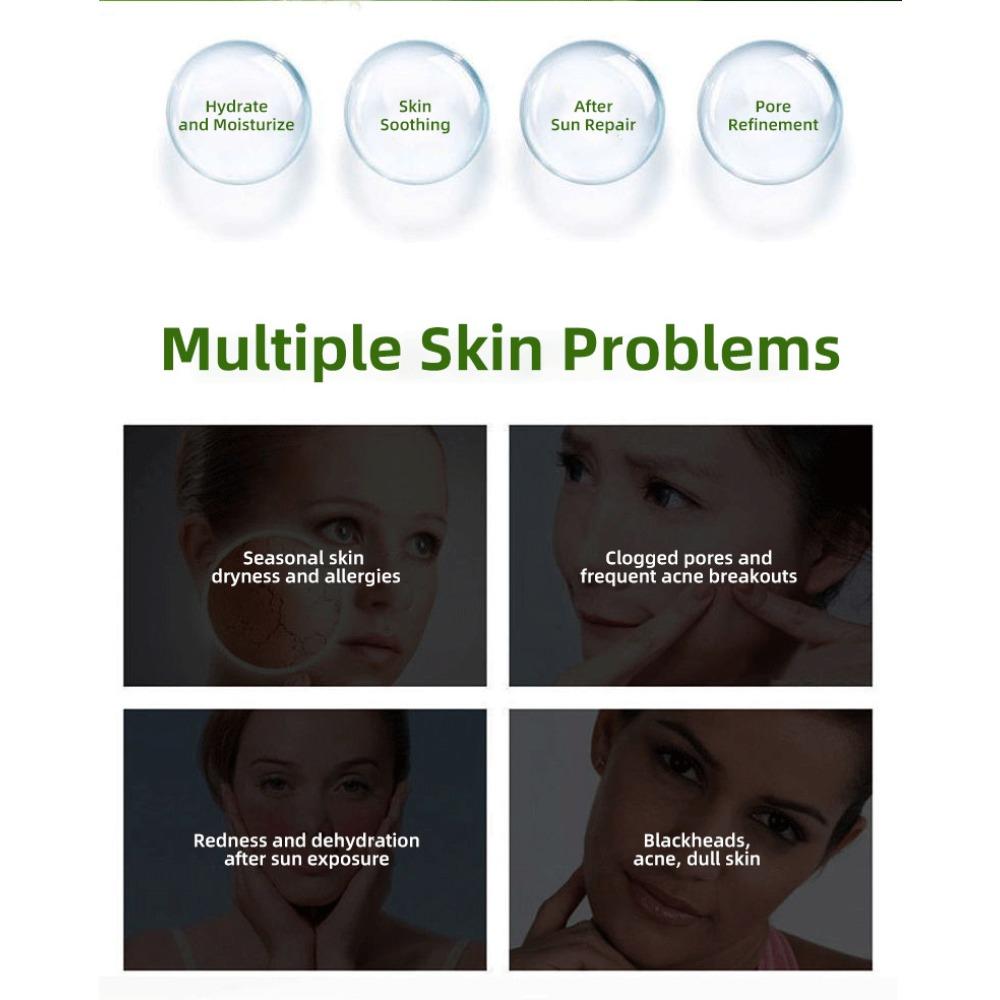 Гель алоэ вера Гель алоэ вера увлажняющий и увлажняющий гель крем для лица женский мужской маска