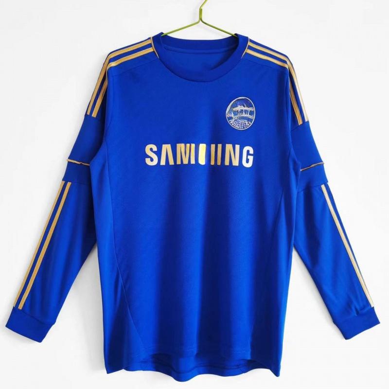 AC retro long-sleeved jersey England Paris France football jersey