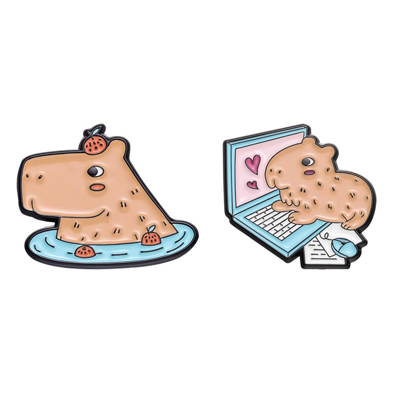 2-3set/pcs Enamel Pins Custom Animal Doctor TRUST ME I'M A DOGTOR Brooches Lapel Badges Cartoon Animal Jewelry Gift for Friends