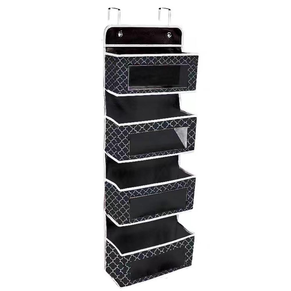 Подвесной тканевый органайзер для хранения на двери шкафа для одежды