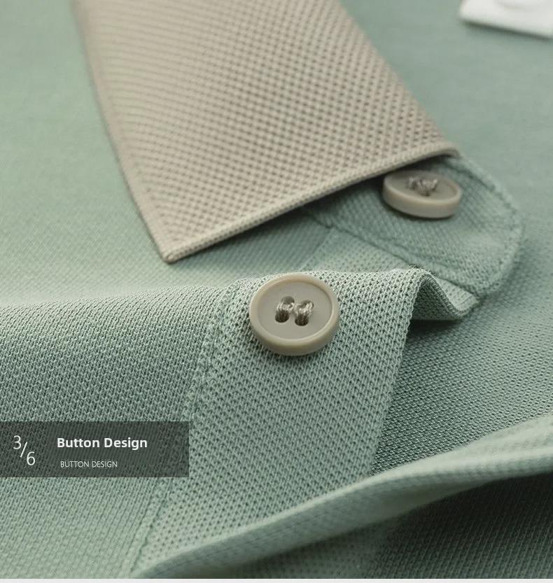 Мужская повседневная рубашка-поло в полоску с коротким рукавом Urban Casual